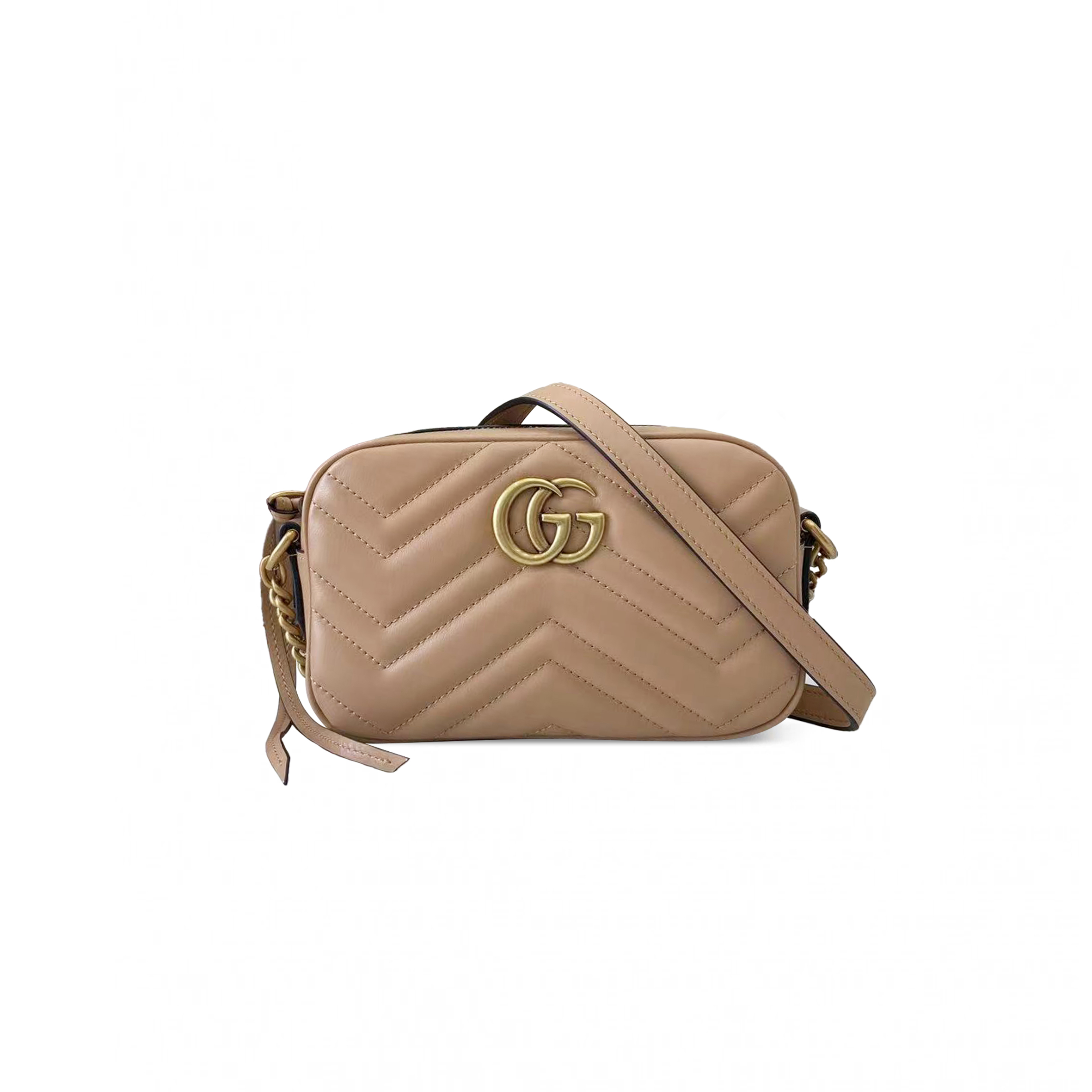 GUCCI GG MARMONT MINI CAMERA BAG ‎‎448065 (18*12*6cm)